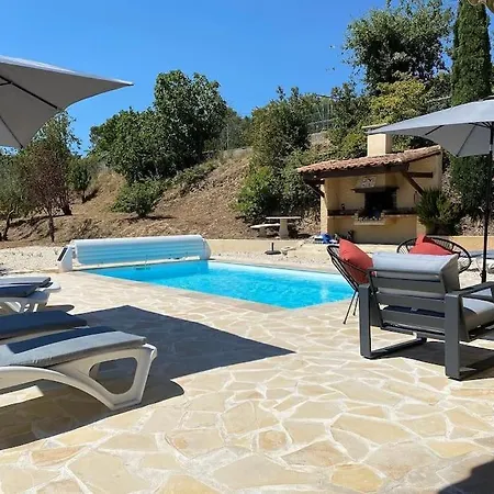 וילה L'oustal Des Cigales, Avec Piscine Privee *
