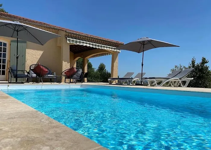 Вилла L'oustal Des Cigales, Avec Piscine Privee